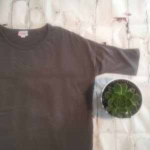 Lularoe Irma in solid gray